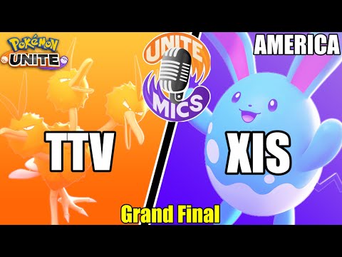 TTV vs XIS - DRAFT!! GRAND FINAL Unite Mics Mayhem Season 2 - Pokemon Unite Tournament