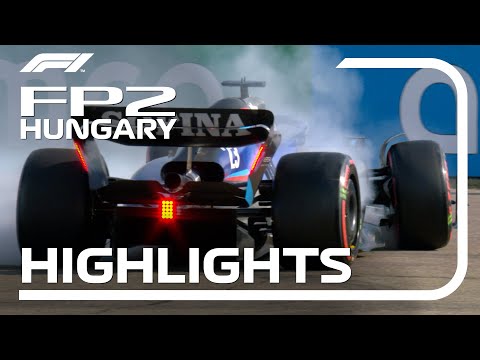 F1第13戦ハンガリーGP（ブタペスト）FP2ハイライト動画