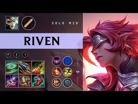 Riven Mid vs Katarina - EUW Master Patch 25.24