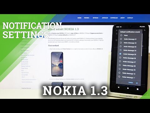 NOKIA 1.3 Notification Sounds Presentation