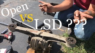 Open or LSD Diff? Easiest way to tell