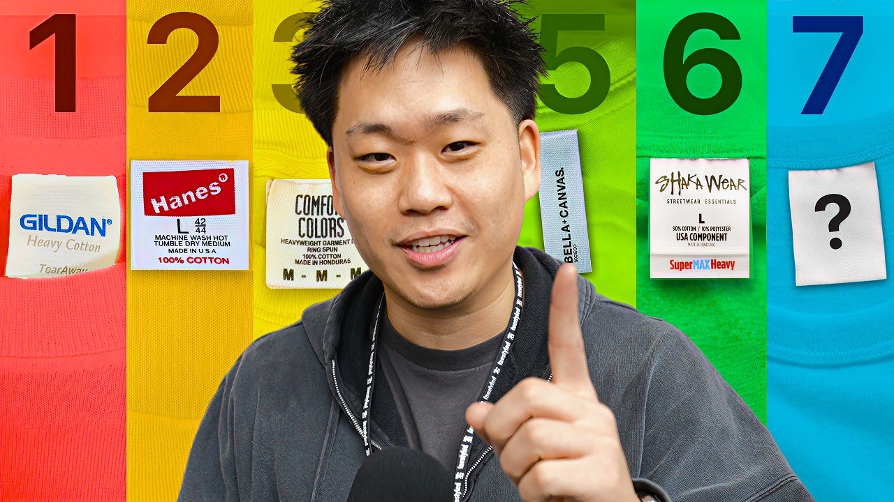 The 7 Rankings Of T-Shirt Blanks (Which One is The Best?)