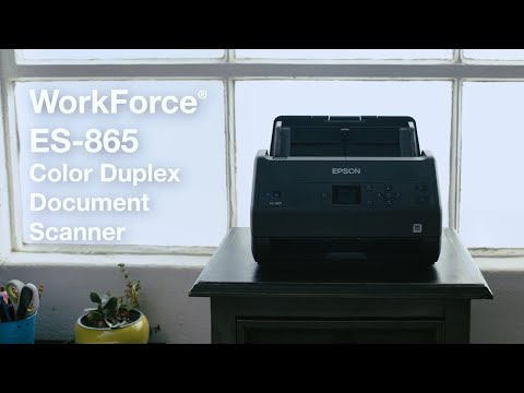 WorkForce ES-865 | Color Duplex Document Scanner WorkForce ES-865 | Color Duplex Document Scanner