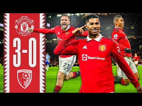 SEVEN CONSECUTIVE OLD TRAFFORD WINS! 🔥 | Man Utd 3-0 Bournemouth | Highlights