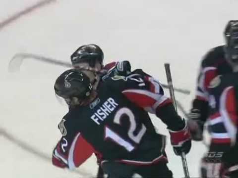 Fisher goal vs Canadiens (01/17/09)