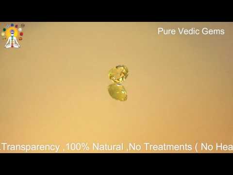 Yellow Sapphire 7.65ct.On-Demand video