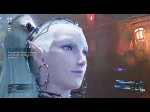 Final Fantasy VII Remake - Hell House Boss Fight (Japanese Dub/English Sub)