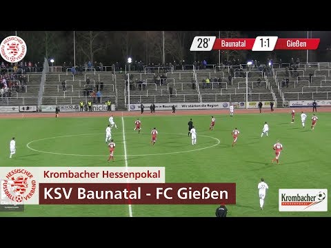 KSV Baunatal vs. FC Gießen | Krombacher Hessenpokal 2019 Halbfinale I
