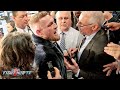CONOR MCGREGOR "IM GONNA STOP FLOYD MAYWEATHER! THE WHOLE WORLD IS GONNA EAT THEIR WORDS!"