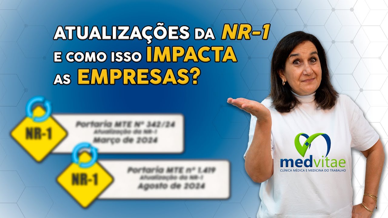 O que mudou nas recentes atualizações da NR1 e quais impactos isso terá?
