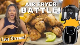 Which Air Fryer is Better? | Ninja Foodi vs Power XL | Dominican Fried Chicken | Chef Zee Cooks