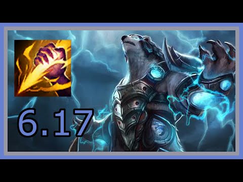 Volibear Jungle Clear Practice (League of Legends Patch 6.17)