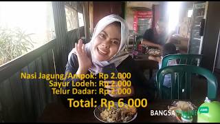 Mencoba Nasi Ampok (Jagung) Khas Pedesaan: MURAH MERIAH