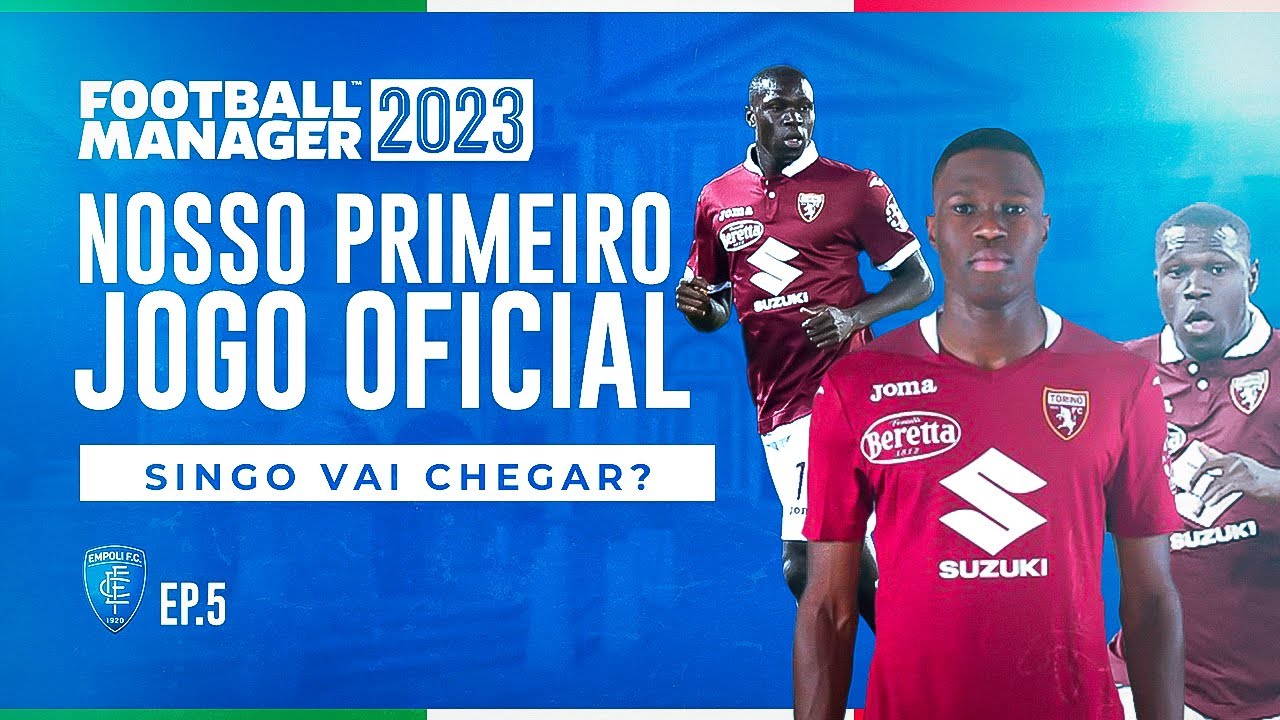 FM23 - 05 | NOSSO PRIMEIRO JOGO OFICIAL! fiquei surpreso 😱