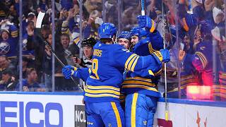 Buffalo ROARS as Sabres go up 1-0 EARLY in Game 1!