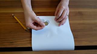 ¿Cómo hacer monedas de papel