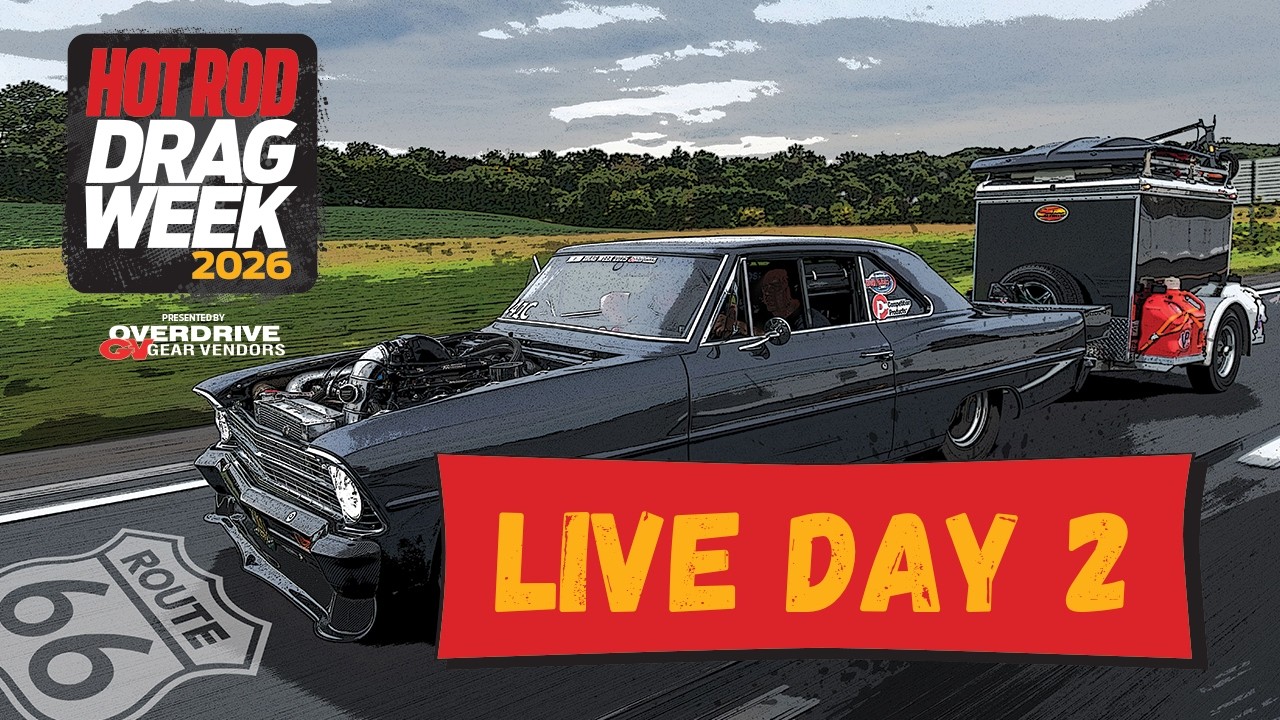 Day 2 - HOT ROD Drag Week 2026 Livestream