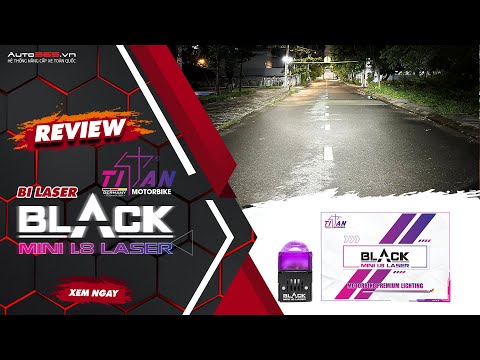 Review ánh sáng Titan Black Mini 1.8 Laser