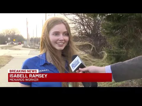Menards employee recounts moment reported tornado ripped through Three Rivers