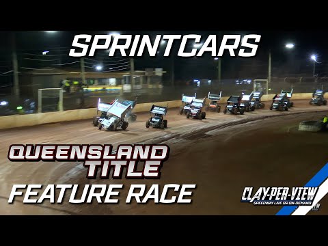 Sprintcars | Queensland Title 2023/24 - Maryborough - 22nd Jun 2024 | Clay-Per-View