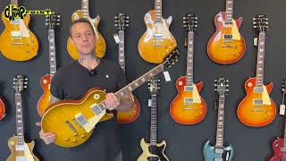Video thumbnail for Top-of-the-line: Gibson 1959 Les Paul Standard Murphy Lab Heavy Aged Green Lemon Fade by GuitarPoint