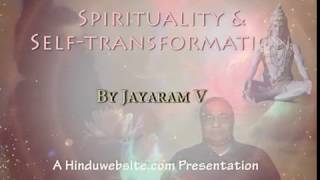 Purification & Transformation in Hindu Spiritual Practice