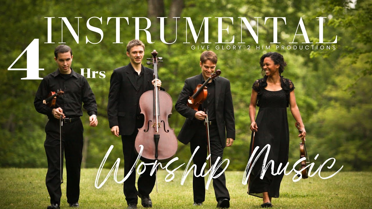 4-Hours of Inspirational Instrumental Music | Soul-Refreshing Worship Strings | GiveGlory2Him