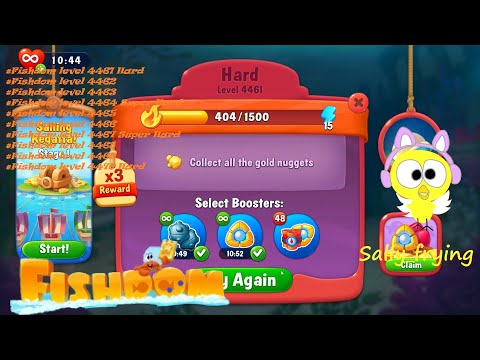 Fishdom level 4461 to 4470