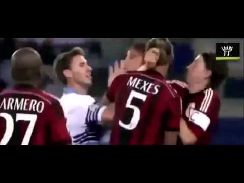 Football Fights Between Players and Angry Moments