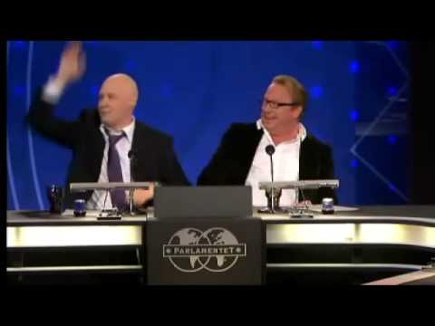 Henrik Dorsin härmar Anders - Parlamentet (TV4)