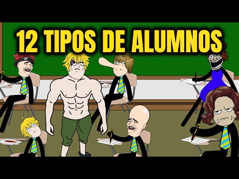 12 Tipos de alumnos / Los mejores chistes del colegio 🤣