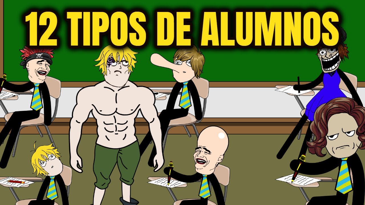 12 Tipos de alumnos / Los mejores chistes del colegio 🤣