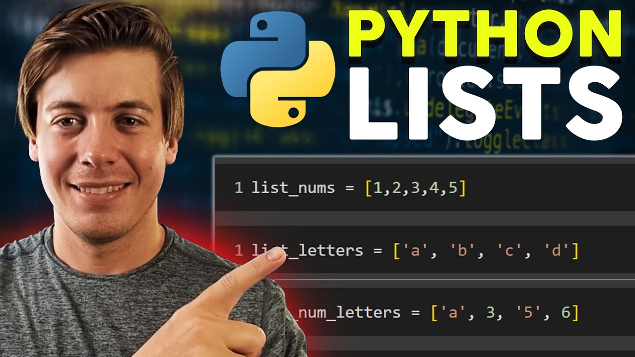 Master Python Lists: 30-Minute Crash Course for Beginners