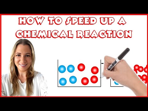 How to speed up a CHEMICAL REACTION (rate of reaction)