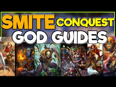 Smite Conquest Beginner God Guides - Achilles, Agni, Ah Muzen Cab, Ah Puch, Amaterasu, Anhur