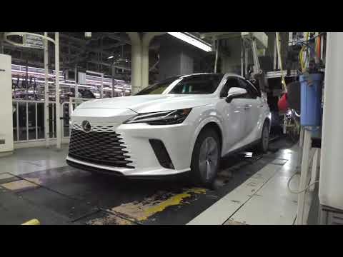 Lexus RX 2023 Production Line