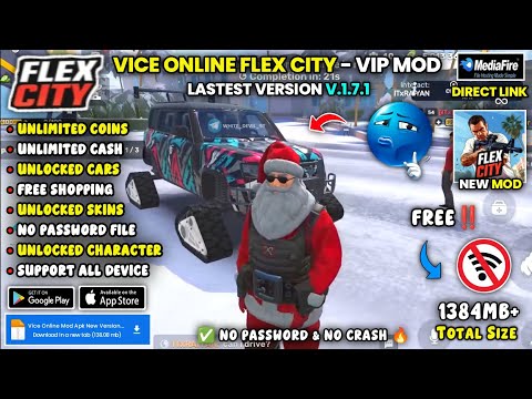 VICE ONLINE: Flex City Mod APK v1.7.1 – Unlimited Money | Mod Menu | All Unlocked (Latest 2025)