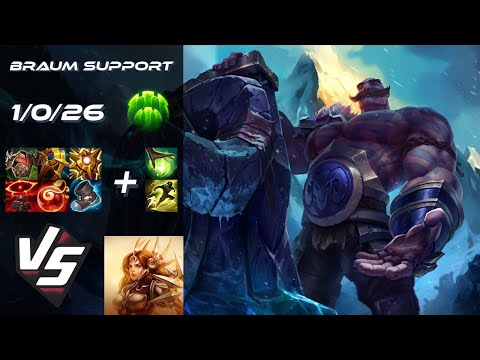 SUPPORT Braum vs Leona - NA Grandmaster Patch 25.S1.7