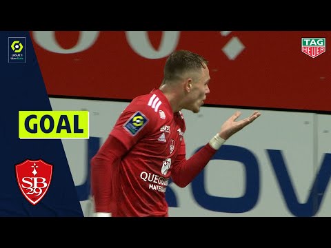 Goal Irvin CARDONA (40' - STADE BRESTOIS 29) STADE BRESTOIS 29 - DIJON FCO (3-1) 20/21