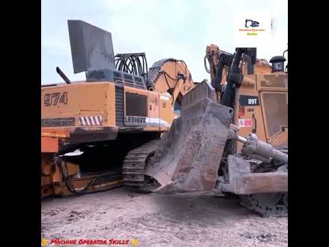 Loading And Transporting Liebherr 974 Excavator For Scrap...😻😻😻