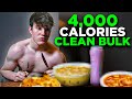 My 4000 Calorie Clean Bulking Diet