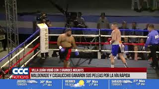 VILLA LUJÁN VIBRÓ CON 2 GRANDE NOCAUTS