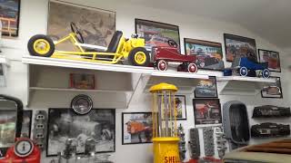 old timers hot rod man cave!