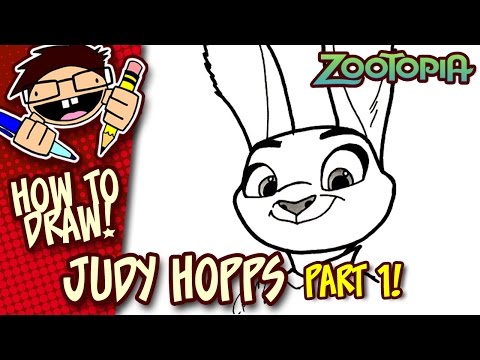 How to Draw JUDY HOPPS (ZOOTOPIA) Step-by-Step...