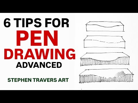 Go Beyond Beginner Pen Line Work!