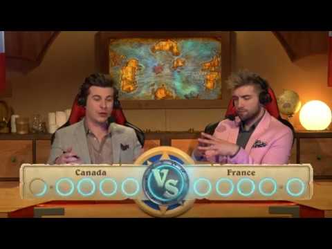France vs Canada - Hearthstone Global Games 2017:  Group Stage 1 Group F
