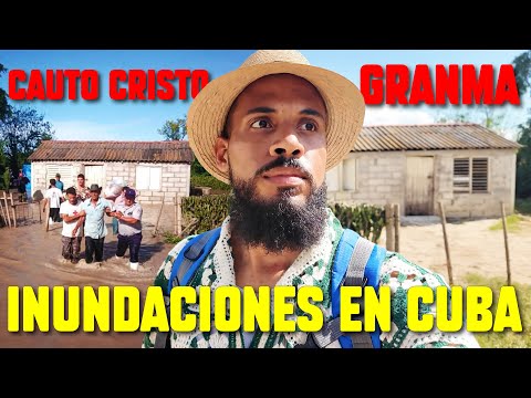 Cuba bajo el agua | Así quedó Cauto Cristo Granma después del huracán Melissa en Cuba hoy