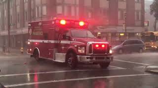 Rain comes down in sheets at Marquette&#39;s campus