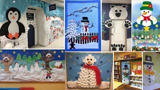 Creative classroom winter decoration ideas