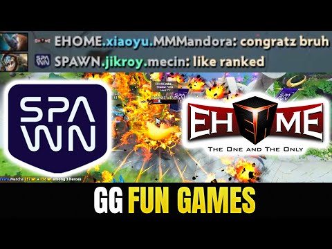 SPAWN vs EHOME - FUN GAME! BTS Pro Series Season 14 Dota 2